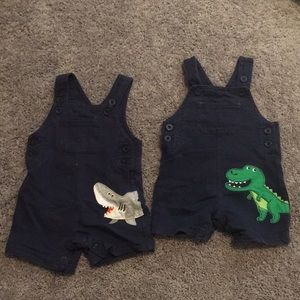 Carters. 9 months. Overall onesie